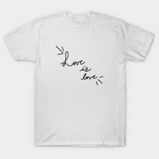 Love is love T-Shirt